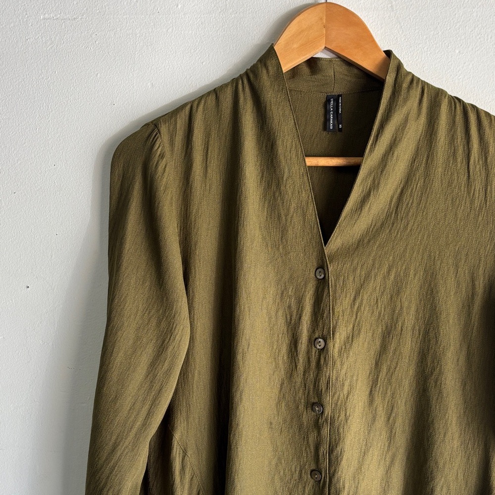 Stella Carakasi Olive Green Tunic Top